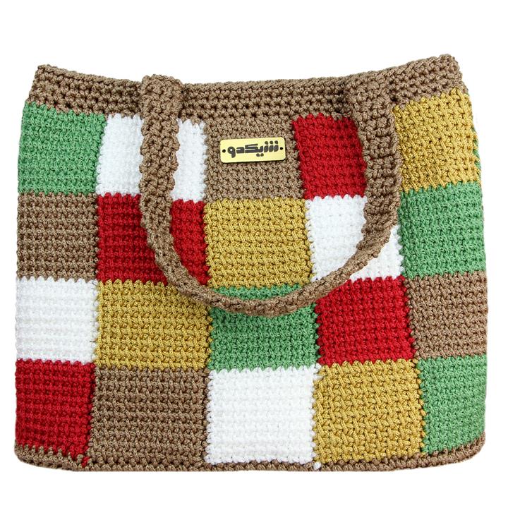 کیف بافتنی شیکدو مدل BFB04 Shikdo BFB04 Knitted Bag